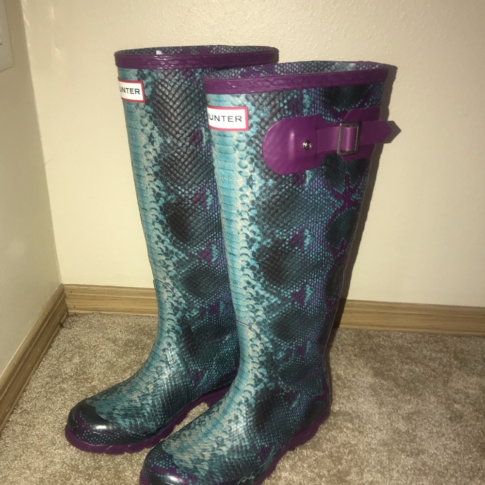 Hunter rain boots